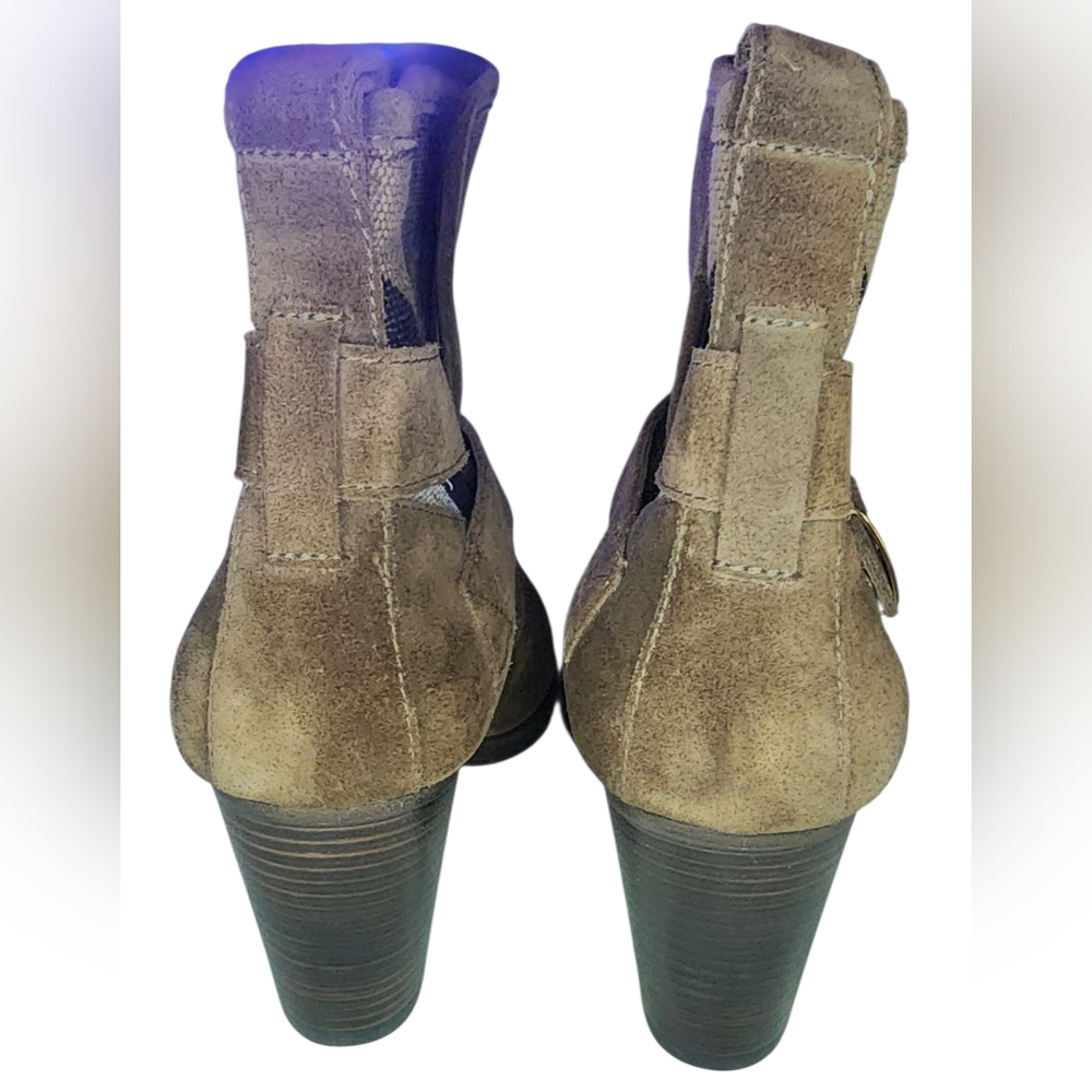Burberry Brown Suede Larina Ankle Boots With Dustbag, Womens 41EU (10 US) - Picture 7 of 15